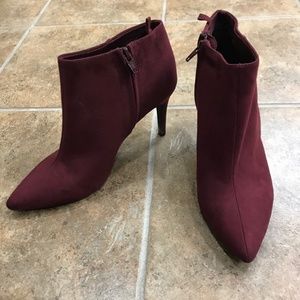 Capucine Faux Suede Ankle Boots